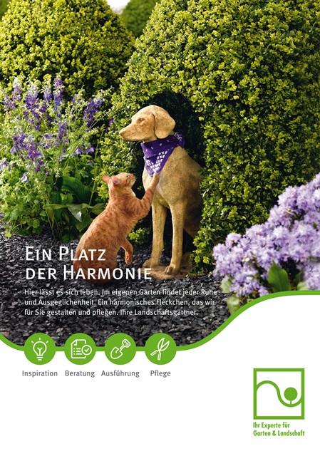 Garten ein Platz der Harmonie